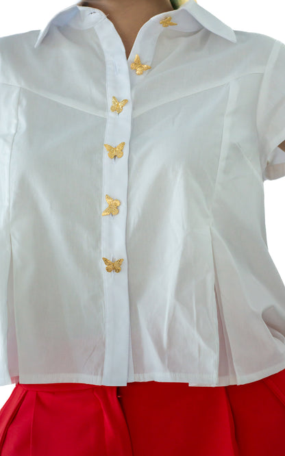 women white cotton shirt 