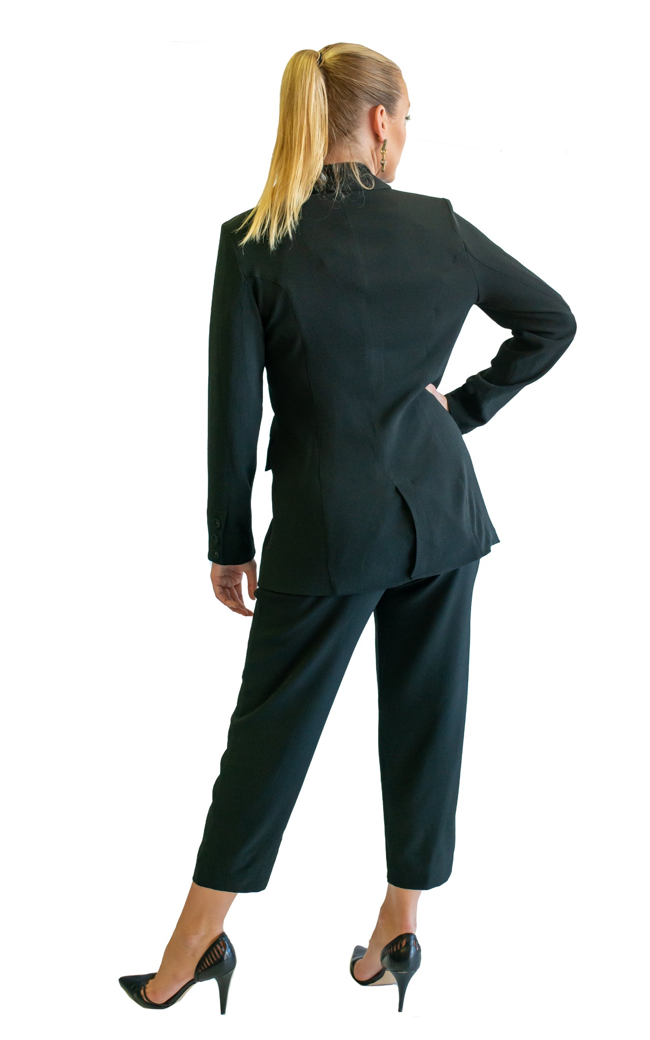 Tonia Blazer black suit blazer