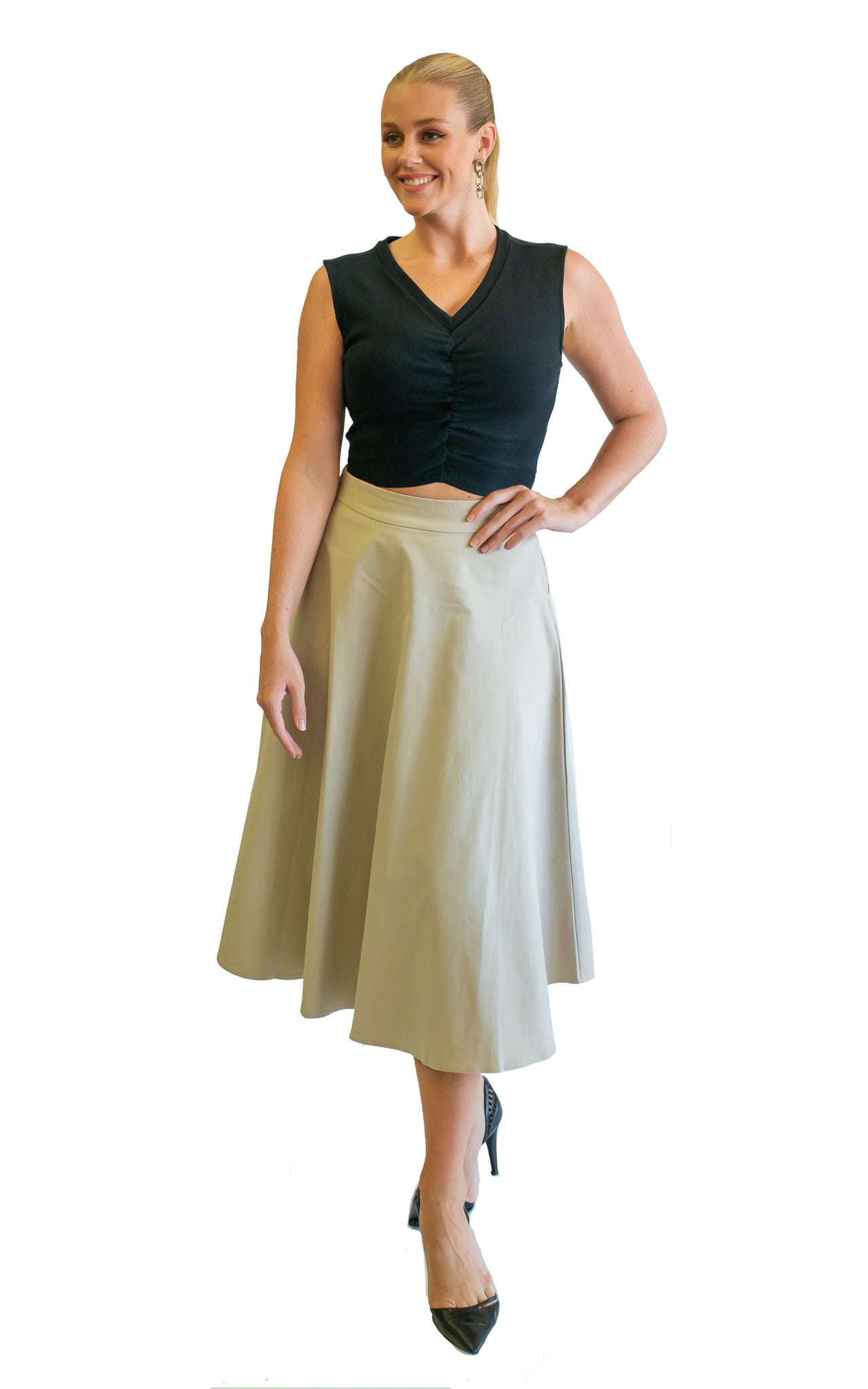 Telma Skirt mid length skirt 