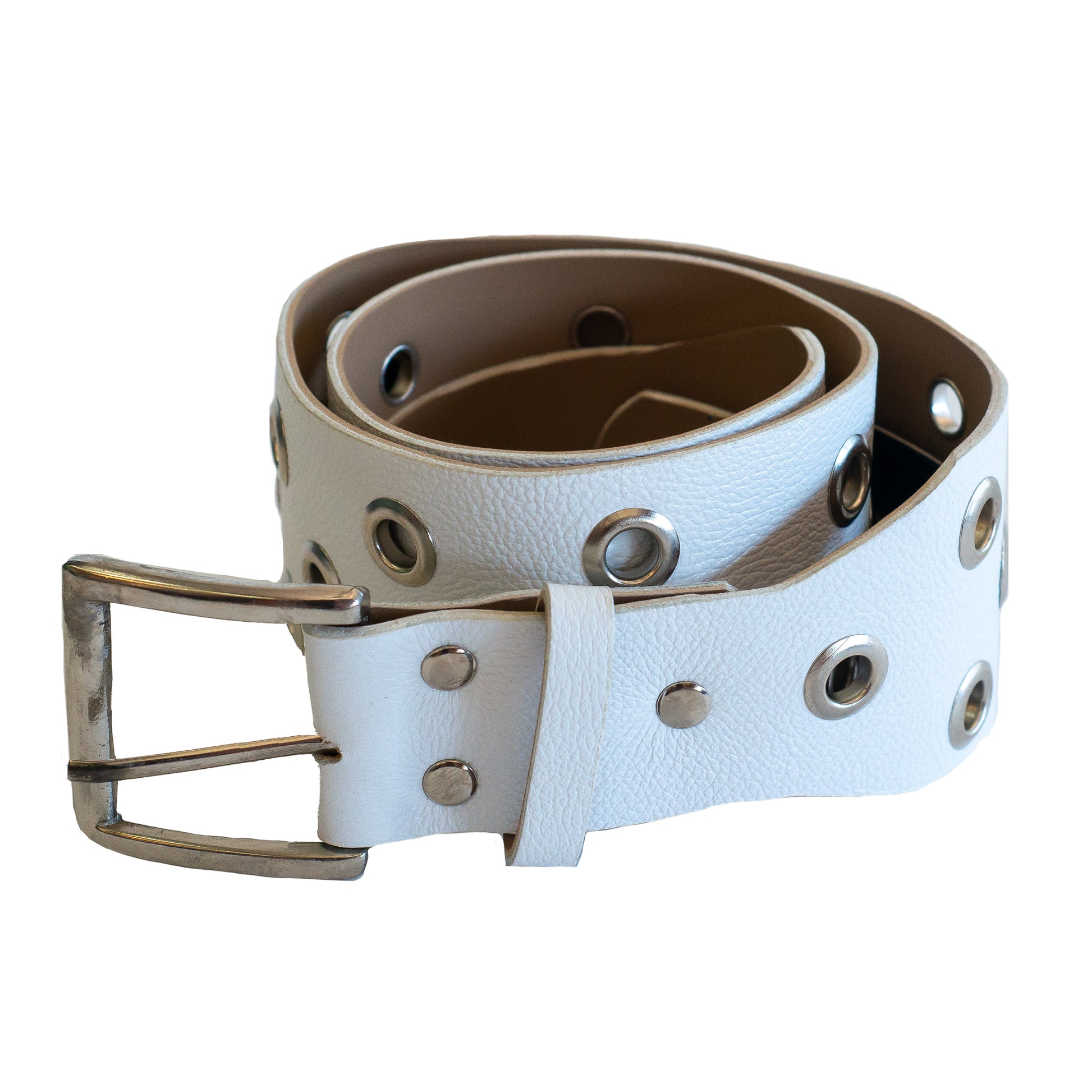 Tatrana Leather Belt with Studs