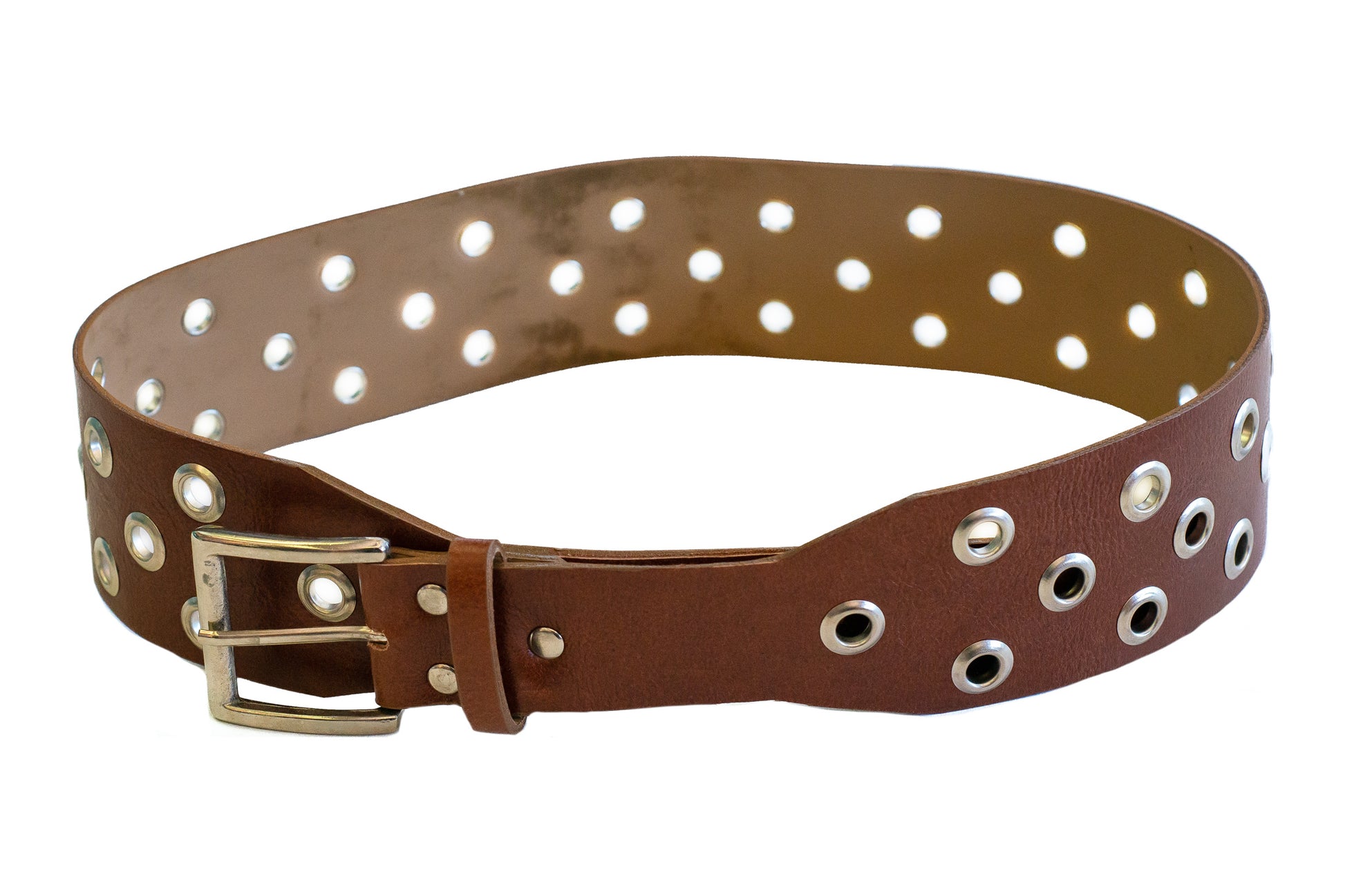 Leppe  Leather Belt with Studs