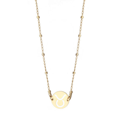 Taurus Star Sign Necklace