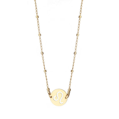 Leo Star Sign Necklace