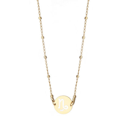 Capricornus Star Sign Necklace