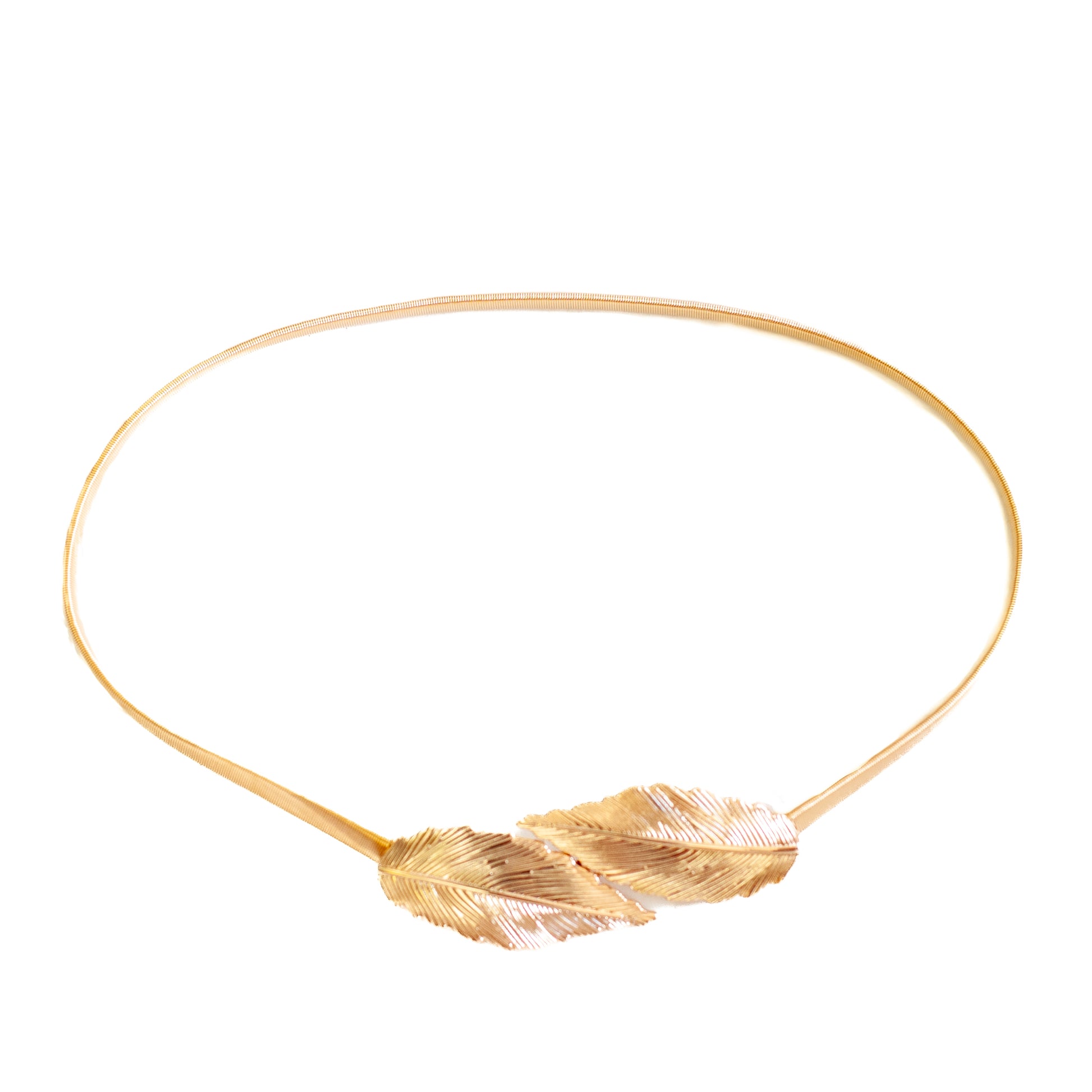 Gold Leaves Belt