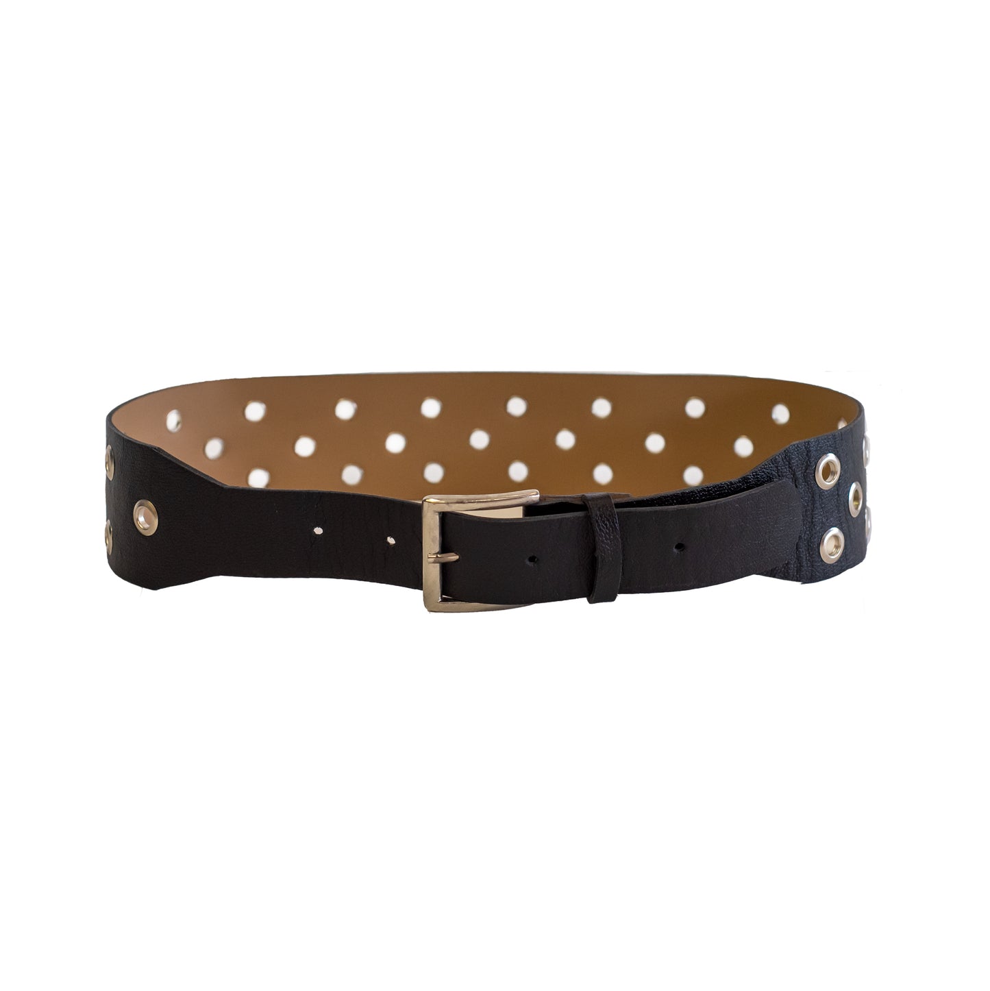 Pietra Leather Belt with Studs