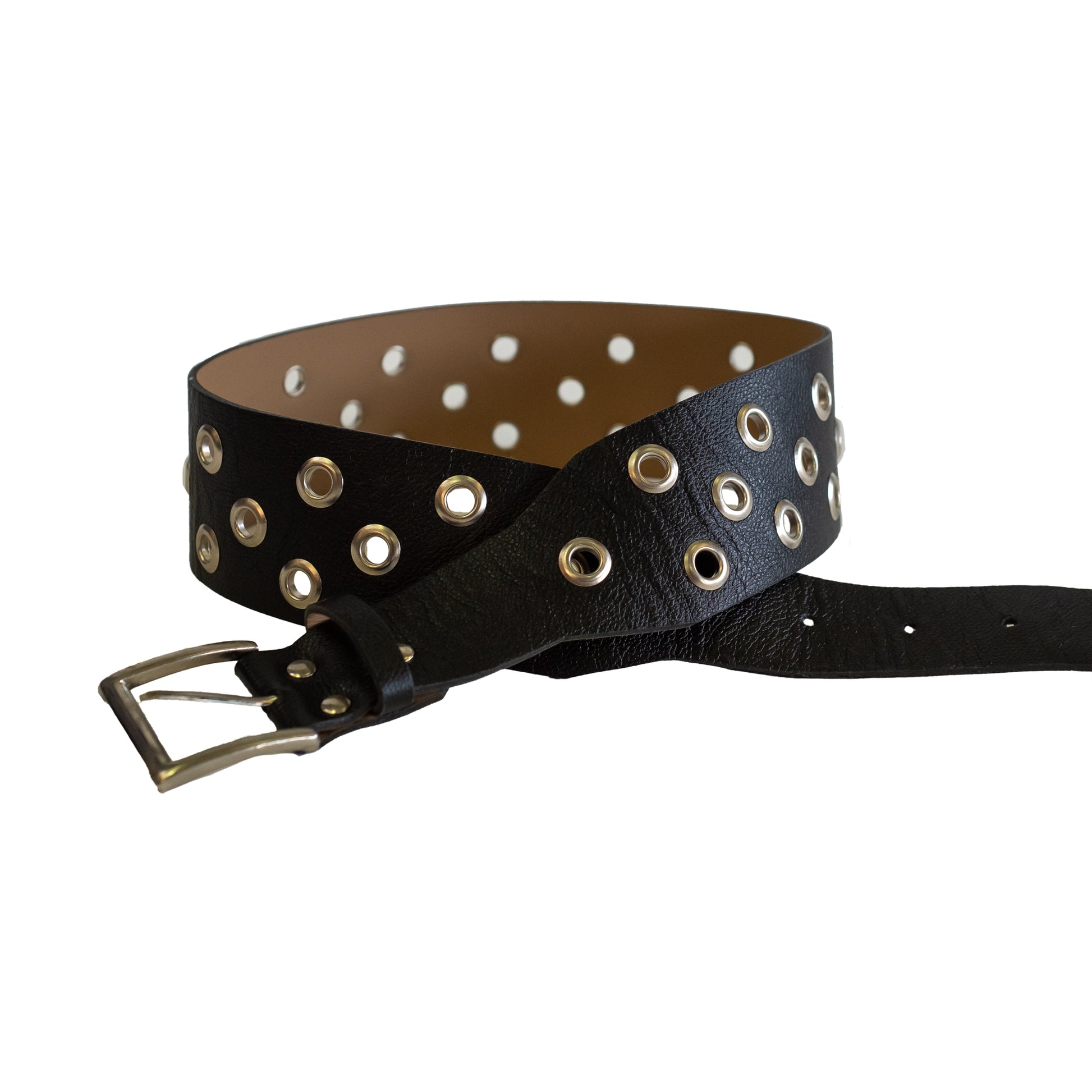 Pietra Leather Belt with Studs