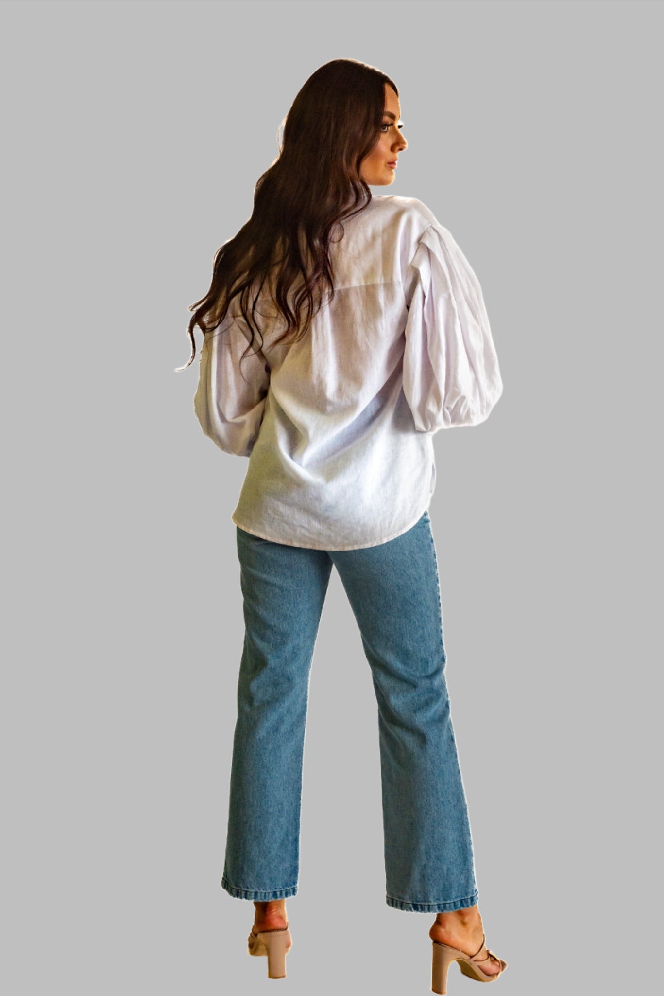 Teddy Shirt white linen shirt long sleeve 